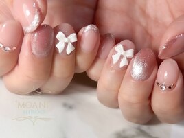 マグネットリボンネイル