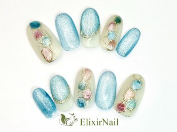 エリクサーネイル 神田(Elixir Nail)/カジュアル/クーポン使用
