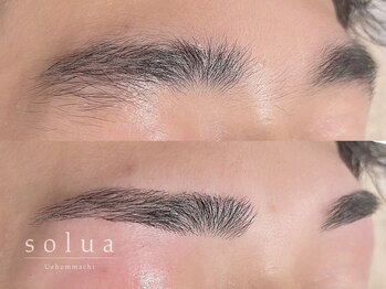 ソルア 上本町(solua)/メンズアイブロウワックス