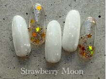 サロンストロベリームーン(Salon Strawberry Moon)/springネイル　￥6980