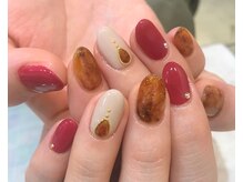 ドレス ネイルアンドアイラッシュ 梅田(Dress)/【Dress 梅田】べっ甲ネイル♪