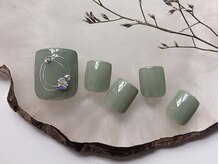 ディアリリー(Dia Rily)/【フット】ワンポイントネイル