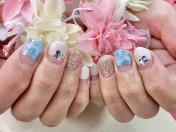 ディーネイル 京橋(D-nail)/立和名/新作☆チェック柄ネイル