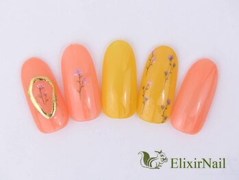 エリクサーネイル 五反田(Elixir Nail)/定額a シンプル/クーポン使用