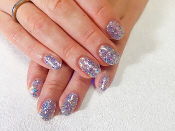 セムヤネイル(sem'ya nail)/ラメのワンカラー