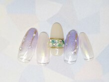 ネイルライフ(NailLife)/梅雨ニュアンス