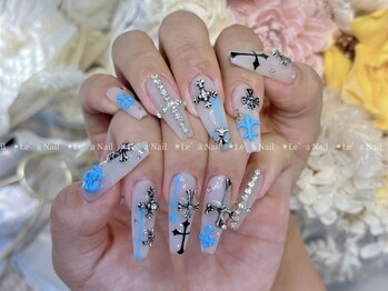レアネイル 渋谷店(Le’a nail)/クロムハーツ付け放題☆