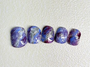 ネイルサロン リベラ(Libera)/2026冬フットネイル【トレンド】