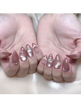 木にいる 錦糸町/自爪10本持ち込みデザイン