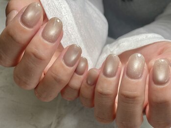 リンボンネイル(Rinbon nail)/【マグネット/オフィスネイル】