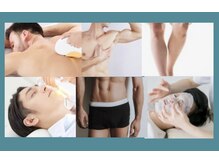 AG/【男性】全身vioなし、ヒゲあり