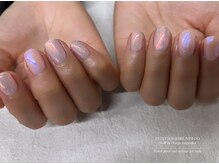 プティットスリール 西尾店(Petit Sourire)/〔 定額ネイル 〕ミラーネイル