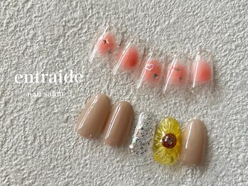 アントレッド(entraide)/8月monthlyシンプルコース