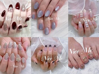 ナイスミー(Nice Me)の写真/持ち込みデザインもOK★最旬ネイルはNice Meにお任せ◎人と被らないトレンドネイルでお洒落上級者に♪