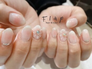 ヘアアンドネイル フラップ(hair&nail Flap)の写真/初めての方でも安心の定額コースがオススメ☆豊富なサンプルからお気に入りを見つけて♪クーポンも要check!