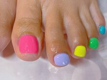 キャンアイドレッシー 草加店(Can I Dressy)/フットワンカラーネイル