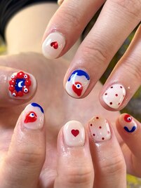 ミャクミャクネイル