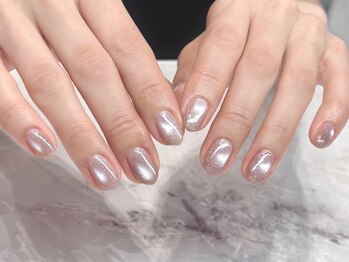 【SNAPPY ネイルズ＆ブロウズ BLiX茅ヶ崎店】ジェル・深爪矯正・巻き爪・眉専門店/長さだし オフのみ パラジェル