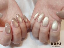 ノラネイル キチジョウジ(NORA nail KICHIJOJI)/☆光で魅せるマグネット
