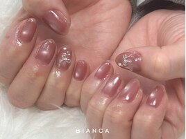 水光マグネット、リボン