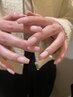 【HAND】カラーグラデーションnail【パラジェル】