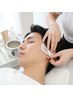 【再来】 メンズ美眉アイブロウWAX+フェイスWAX2箇所 ¥9,500