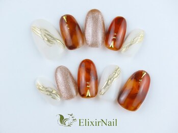 エリクサーネイル 神田(Elixir Nail)/シンプル / クーポン使用