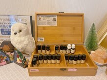 けんらくリラクゼーションの雰囲気（100%天然アロマエッセンシャルオイル＋キャリアオイルを独自調合）