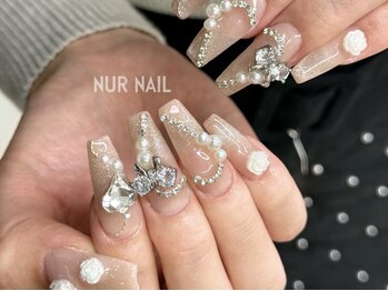 ヌアネイル(NUR NAIL)の写真/個性派から大人キレイなデザインまで幅広くご用意◎自爪の健康を考えたケアで、うっとり綺麗な指先に♪