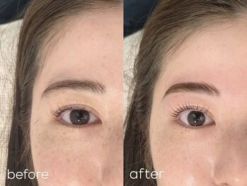 オムズアイ(om's eye.)/ハリウッドブロウ×まつ毛パーマ