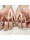 ラキ(Laki)の写真/【美爪に変身】ロングネイルが映える◎憧れの指先に！長さだしができる実力派ネイルサロン◇