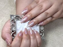 ヒラソルネイル(Girasol nail)/ワンホンネイル