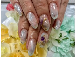 天然石ネイル☆