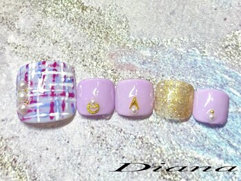 ディアナ ひたちなか高場店(DIANA)/定額ネイル 7700円 C‐023