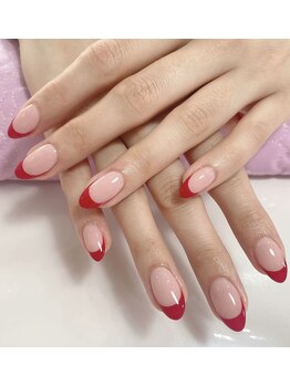 クイーンズビューティーサロン 新宿本店(Queen's beauty salon)/ケア込み フレンチ カラー追加