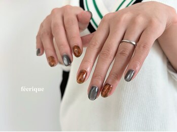 フェリークネイル(feerique nail)/秋ネイル/冬ネイル/圓山