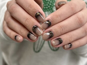 リット バイ セブンルックス 大宮東口店(Lit by 7LOOKS)/90分アート/8000/持ち込み