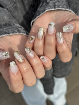 ネイルズキュー(NAILS CUE)/時間制120分オーダーデザイン