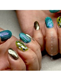 haruka nail × 個性派ネイル