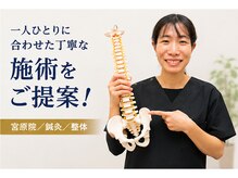 すぎやま整骨院 鍼灸院 宮原院の雰囲気（スタッフは国家資格を持ったプロです。肩こり腰痛ご相談ください）