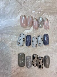キラキラ輝くネイルデザイン