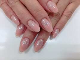 逆フレンチネイル