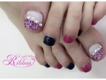ネイルサロンリボン(Ribbon)/フットシンプル