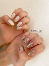 セシル(Cecile)/大人シンプルネイル