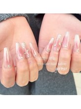 ジェルメ(germer)/ワンホン系チークネイル先端マグ