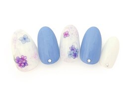 【紫陽花ネイル2024】¥10263