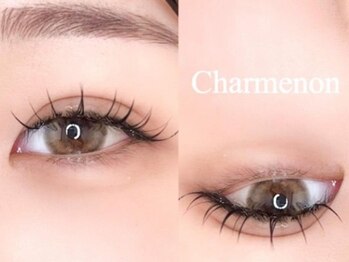 シャルメノン(Charmenon)の写真/【こだわり素材のエクステ使用】スピーディー×高技術★自まつ毛ダメージ抑えて納得の美しさと仕上がりに◎