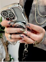 Mネイル 伏見店/haruka nail × 個性派ネイル