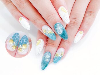 ネイルコレクション ピンク(Nail Collection Pink)/スカルプ放題★マリンネイル
