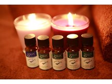 アロマはお好きな香りをどうぞ☆